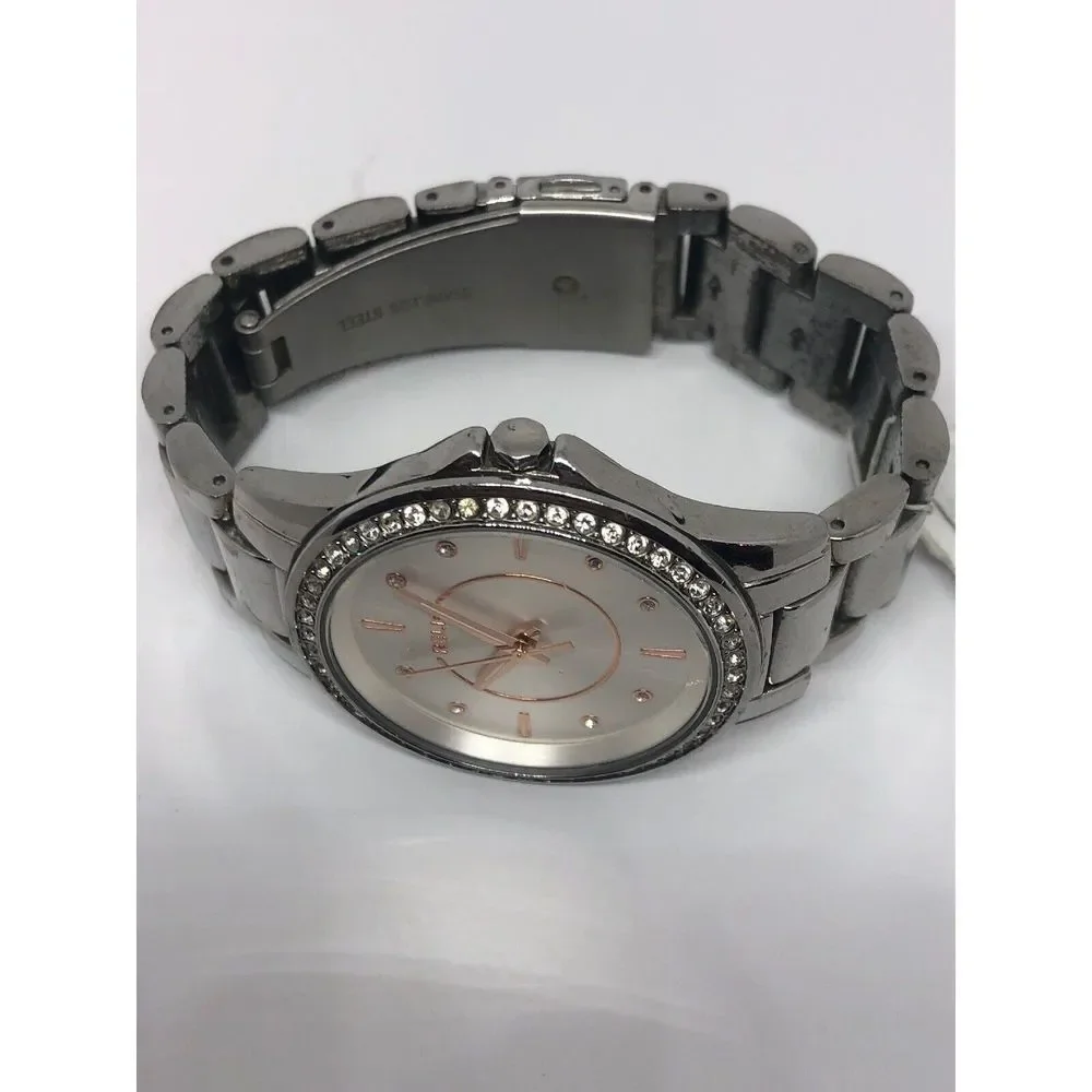 Relic ZR12115 Women's Stainless Steel Analog Silver Dial Quartz Wrist Watch HO84